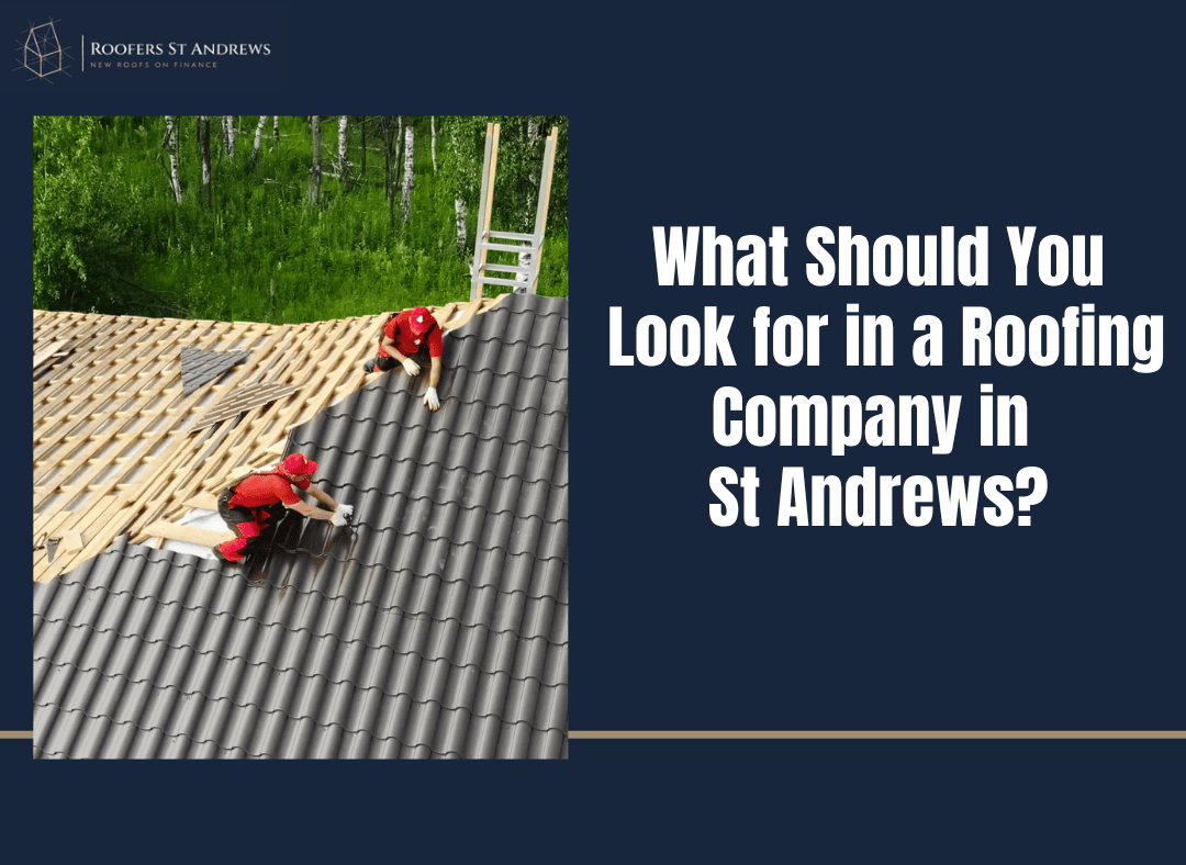 What Should You Look for in a Roofing Company in St Andrews